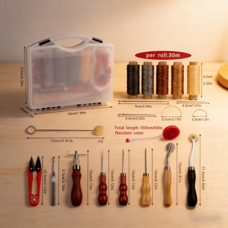Leather Craft Tool Kit Leather - Groover Stitching Tool avis et prix