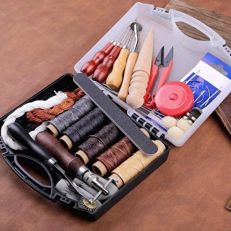 Leather Craft Tool Kit Leather - Groover Stitching Tool avis et prix