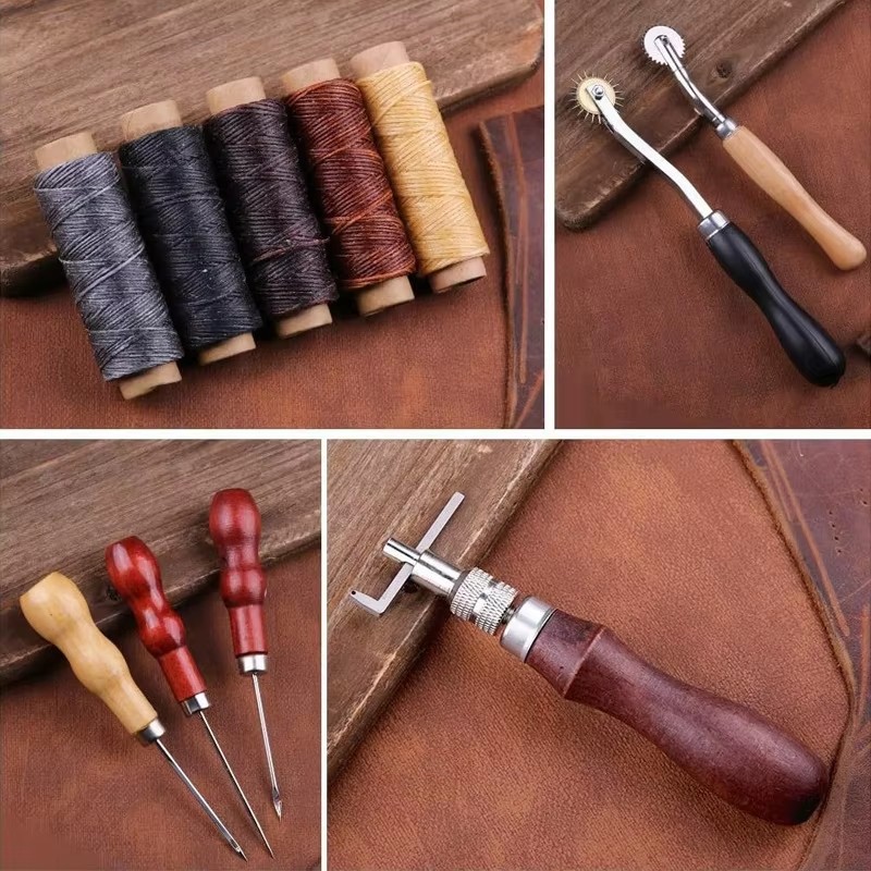 Leather Craft Tool Kit Leather - Groover Stitching Tool avis et prix
