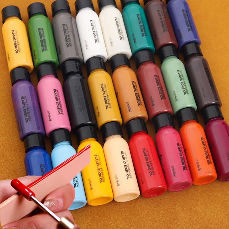 24 Color 30ml Leather Edge Pai - Leather Dye Finish avis et prix