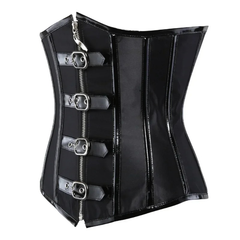 Waist Trainer Gothic Underbust - Leather Workout Belt avis et prix