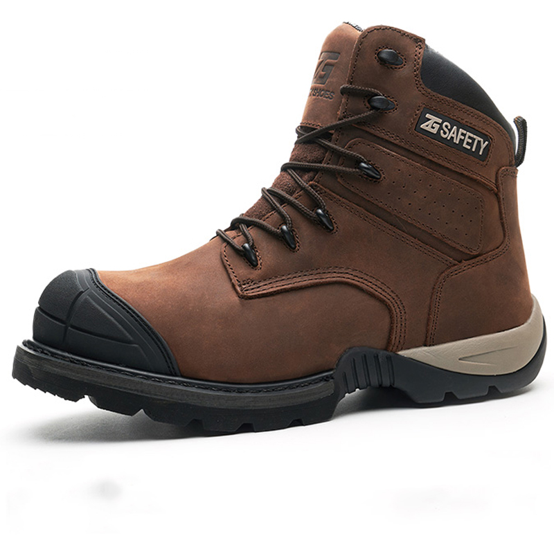 Cowhide Work Boots genuine lea - Leather Work Fabric avis et prix
