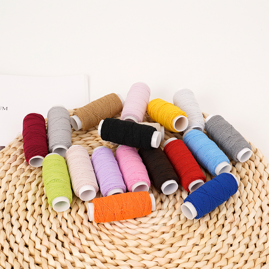 18-Color 0.6mm Ultra-Fine Elas - Waxed Thread Linen avis et prix