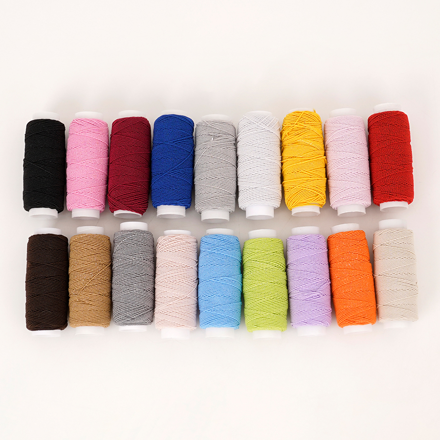 18-Color 0.6mm Ultra-Fine Elas - Waxed Thread Linen avis et prix
