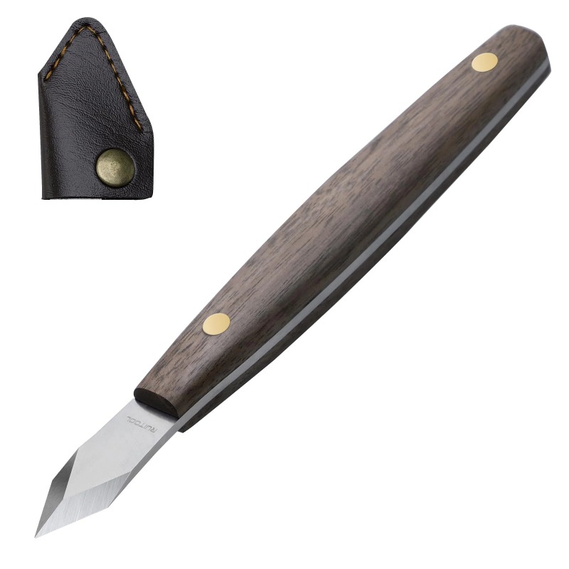 Handmade carving knife, thin e - Leatherwork Knife Sheath avis et prix