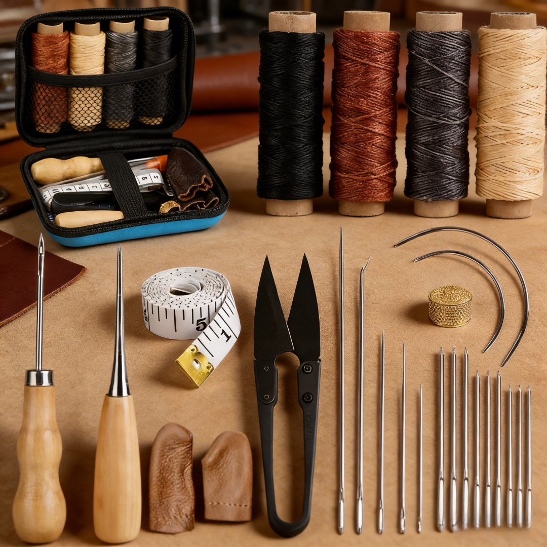 Leather Hand Sewing Repair Pol - Groover Stitching Tool avis et prix