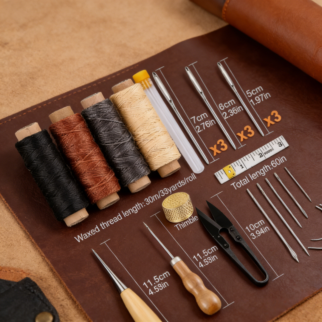 Leather Hand Sewing Repair Pol - Groover Stitching Tool avis et prix
