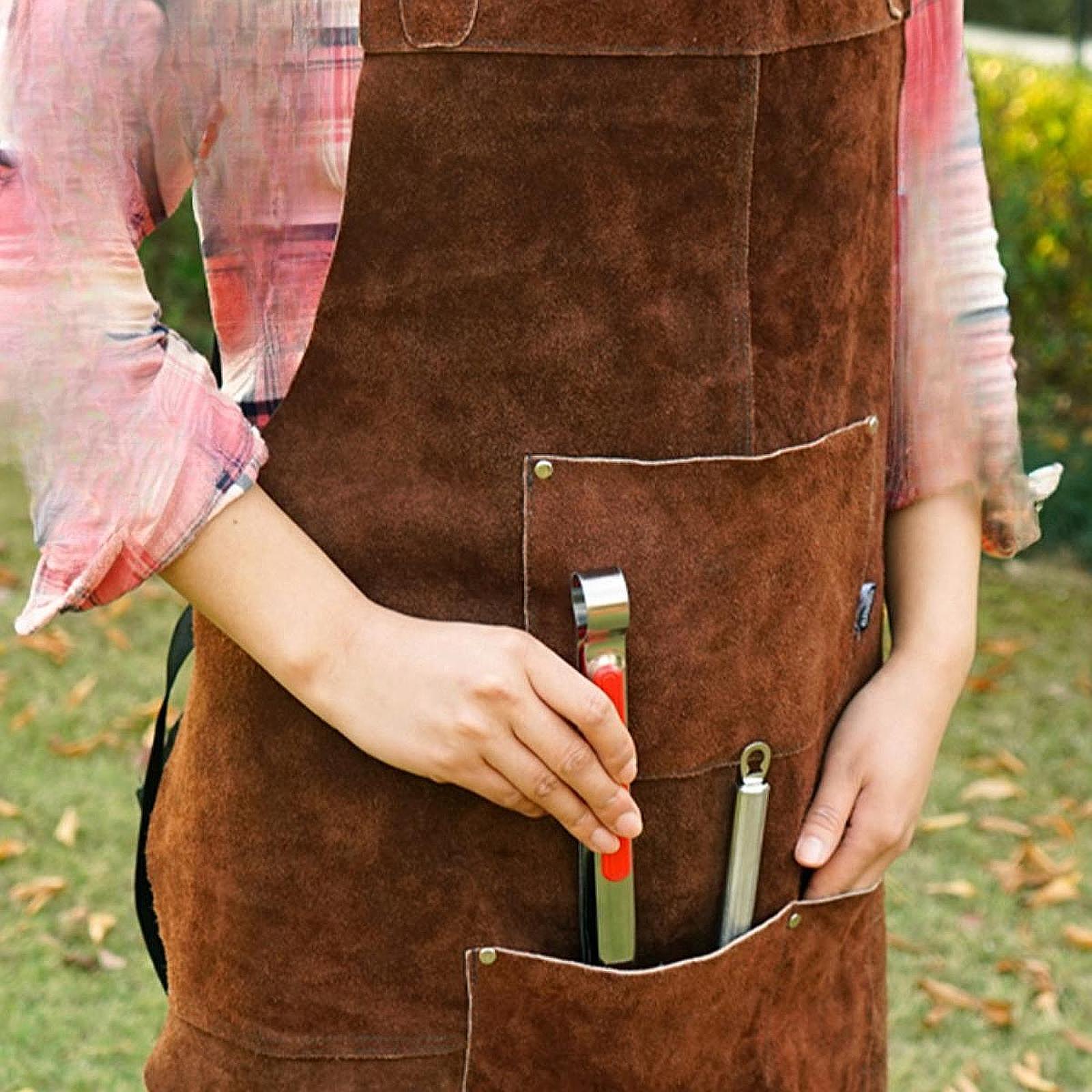 Workshop Garage Apron Wear Res - Leather Work Japan avis et prix