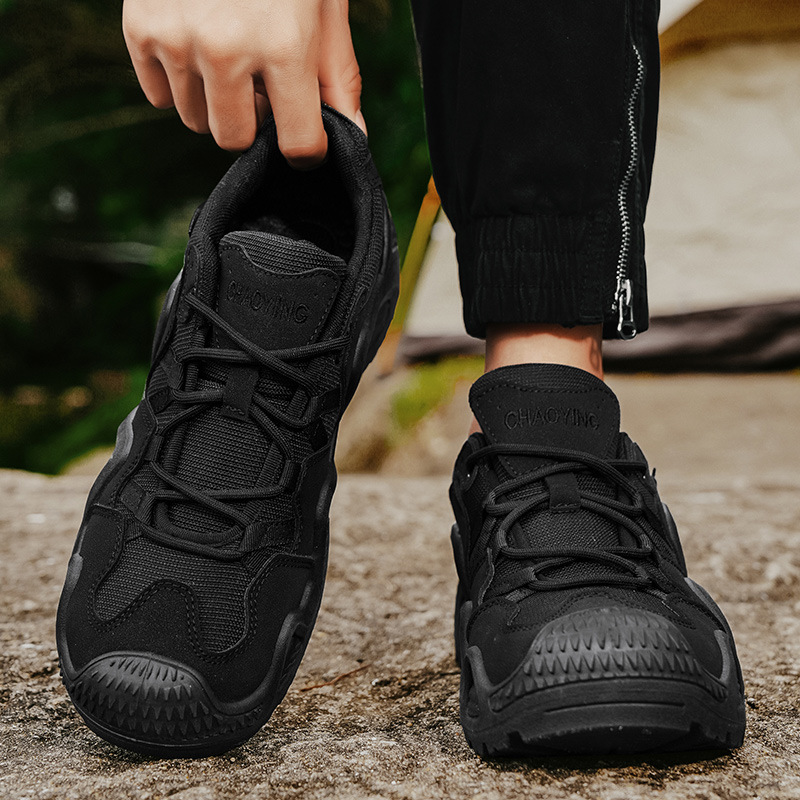 2026 High Top Hiking Militares - Leather Work Fabric avis et prix