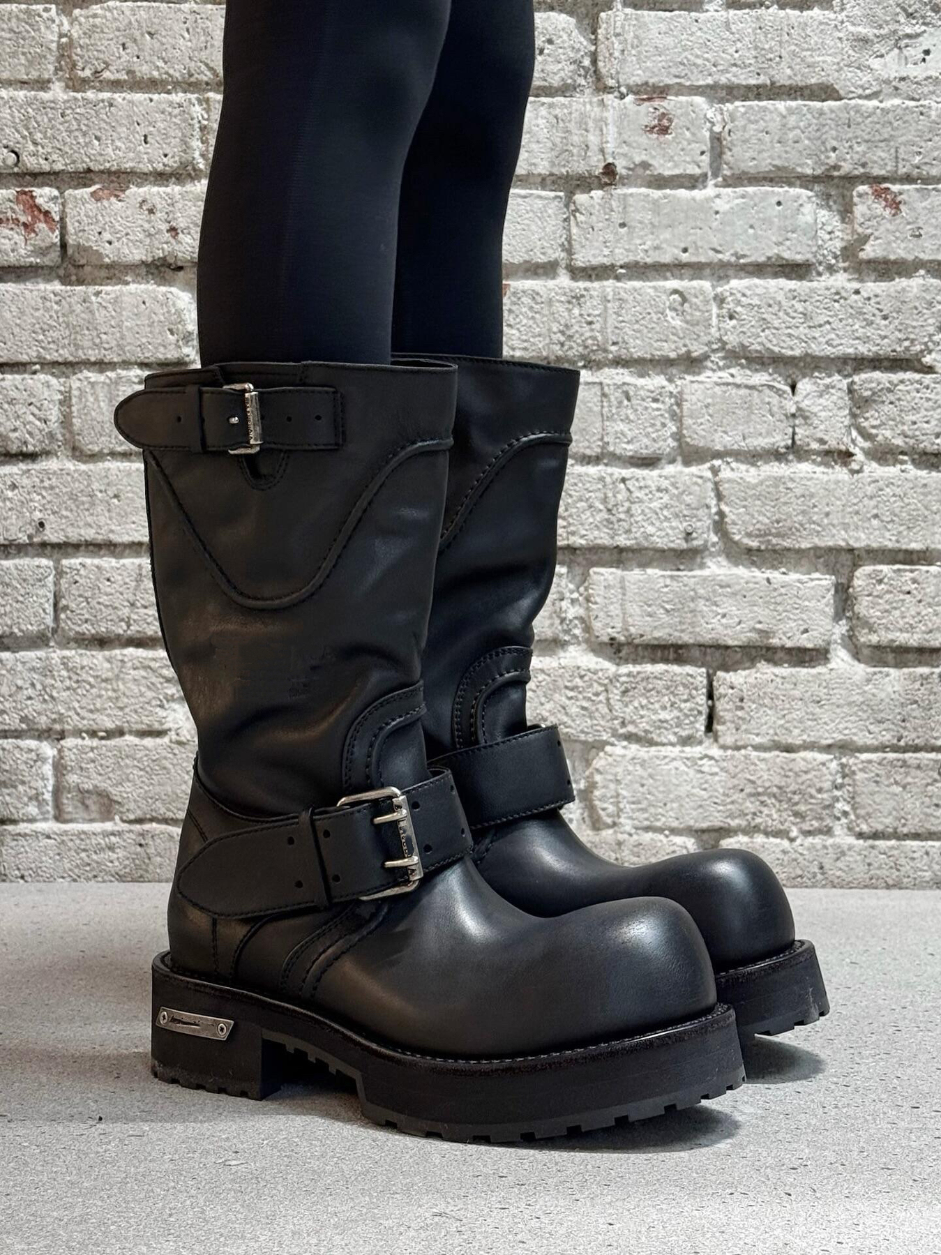 ex Parisian Vm Platform  Boots - Youtube Leatherwork avis et prix