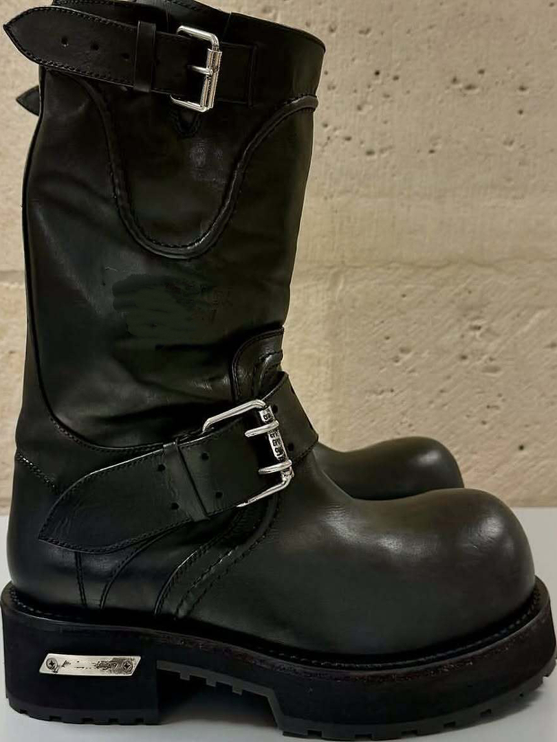 ex Parisian Vm Platform  Boots - Youtube Leatherwork avis et prix