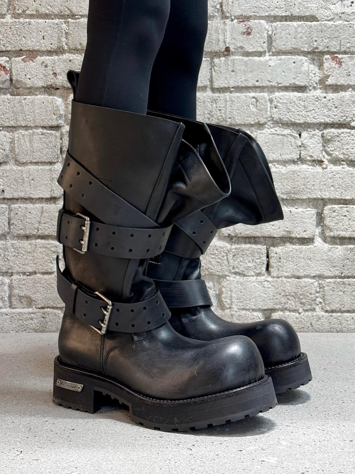 ex Parisian Vm Platform  Boots - Youtube Leatherwork avis et prix