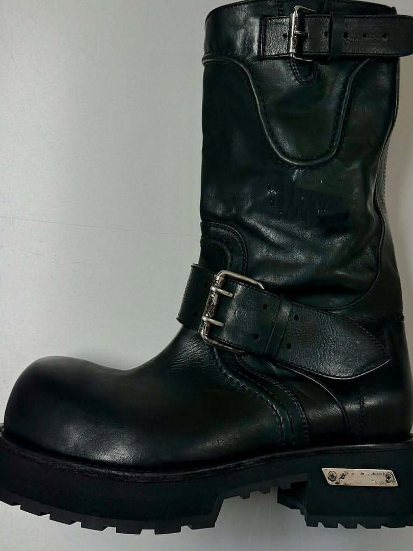 ex Parisian Vm Platform  Boots - Youtube Leatherwork avis et prix