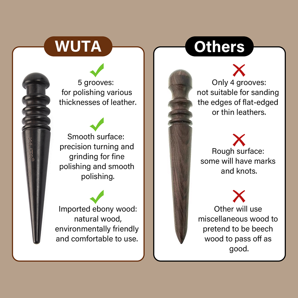 WUTA 1PC Pro Leather Edge Burn - Leatherwork Tool Kit avis et prix