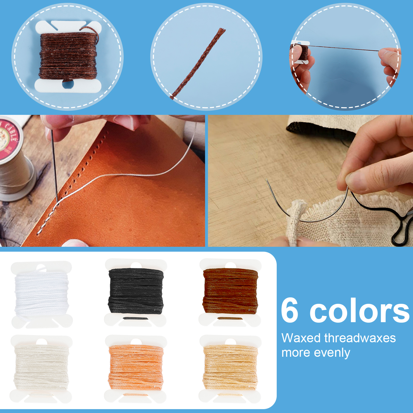 Leather Sewing Kit Portable Le - Upholstery Leather Work avis et prix