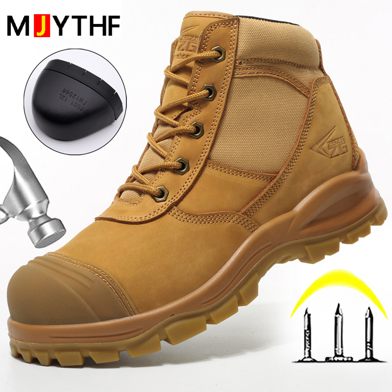 Genuine Leather Men's Boots Sa - Leather Work Fabric avis et prix