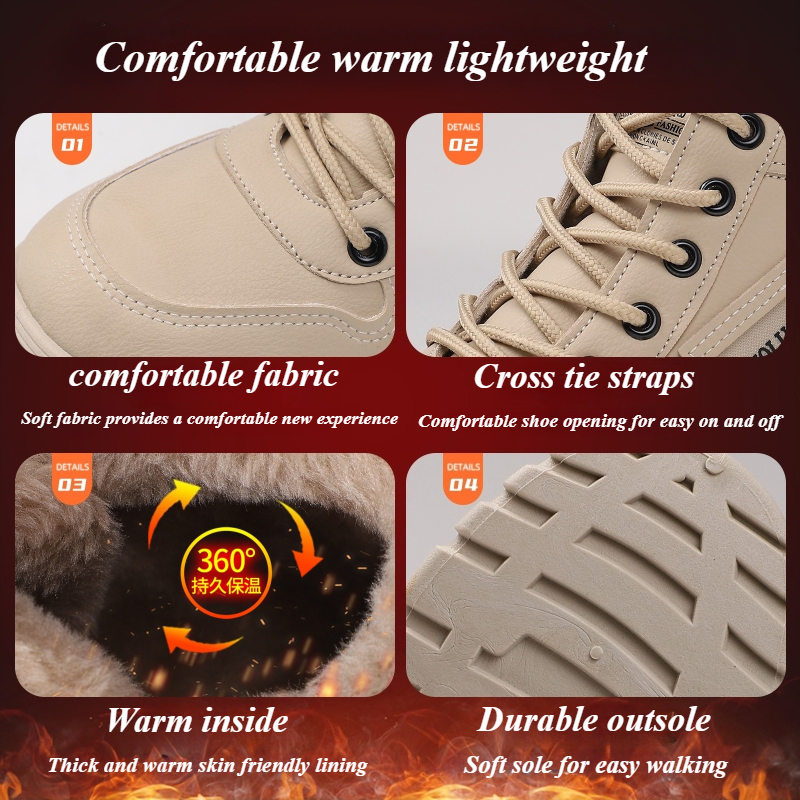Women's Winter Snow Boots Larg - Youtube Leatherwork avis et prix