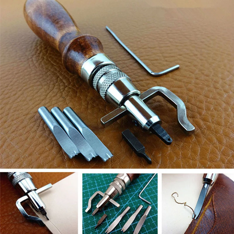 7 in 1 Pro Adjustable Leather  - Groover Stitching Tool avis et prix