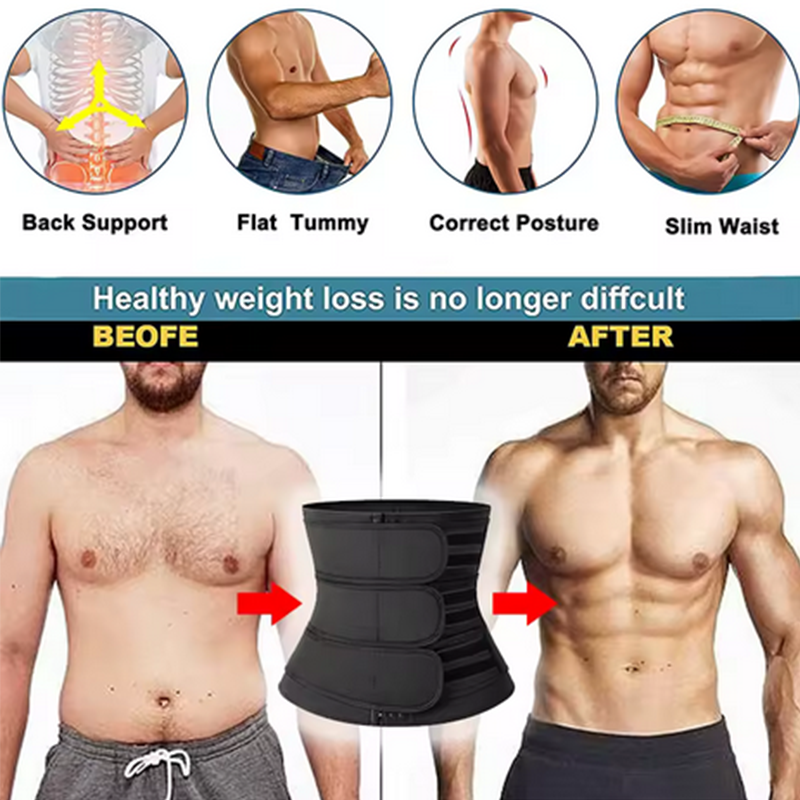 Men's Slimming Belt Waist Trai - Leather Workout Belt avis et prix