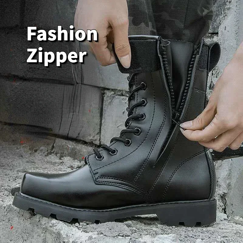 Men's Shoes Work Safety Shoes  - Leather Work Fabric avis et prix