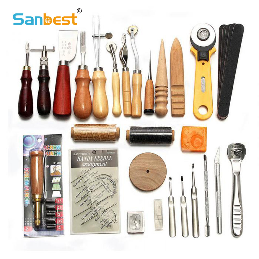 Sanbest Professional Leather C - Groover Stitching Tool avis et prix