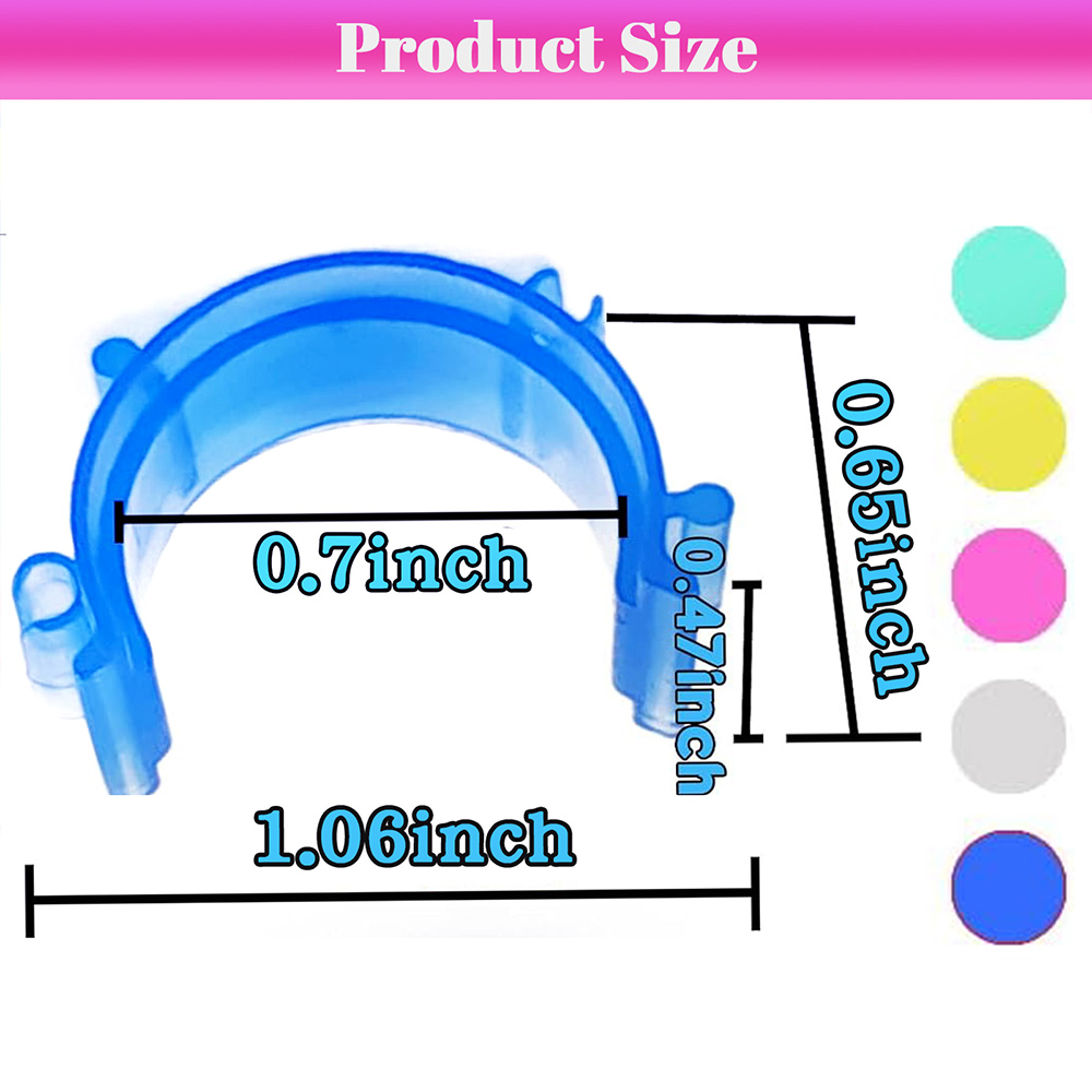 100pcs Plastic Bobbin Clip Sew - Waxed Thread Linen avis et prix
